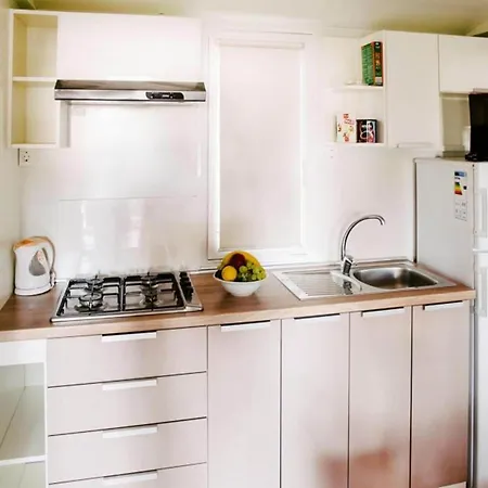 Holiday home Mobile Homes In Camp Soline At Biograd, With Sand- And Pebble Beach