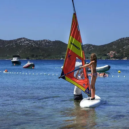 Mobile Homes In Camp Soline At Biograd, With Sand- And Pebble Beach Biograd Na Moru