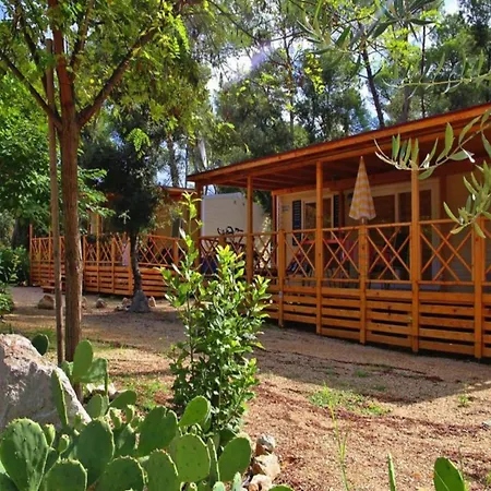 Mobile Homes In Camp Soline At Biograd, With Sand- And Pebble Beach Holiday home